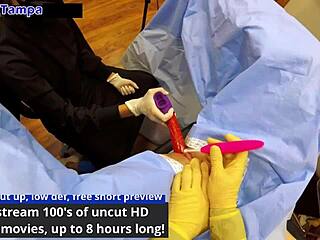 dr tampa roleplay: petite pierced nipples spread for domination orgasm