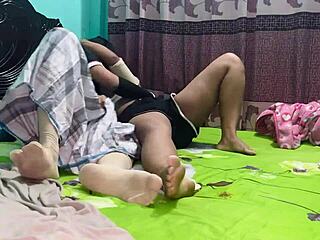bangla bride's first wedding night cowgirl creampie