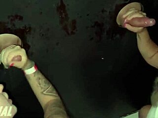 i went with friends to swing house glory hole fucked so good