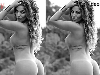 Anamara's Sexy Magazine Striptease and Clothes Rip Tease
