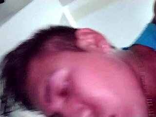 Deepthroating bull's BBC before creampie cleanup