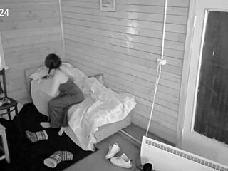 housewife's hidden squirting toy frenzy caught on cam