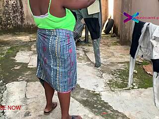 Gateman Watches Horny Wife Get Fucked Hard