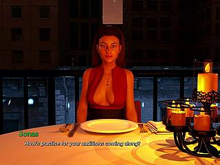 romantic date turns steamy with angelic flesh acting lesson trailer