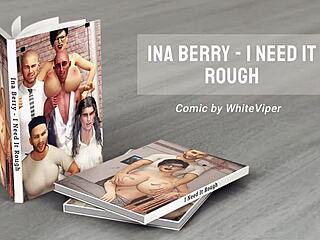 ina berry craves rough group pounding from monster cocks in comic glasses