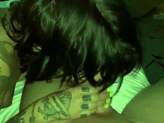 gorgeous tattooed slut fucked rough by hotel stranger