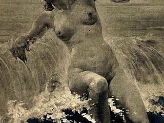 Vintage erotic sketches tease hidden antique passions