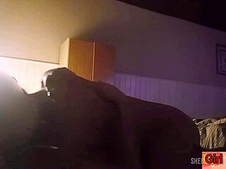 my hairy pussy throbs on cock till orgasm