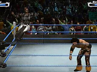 marissa pins john morrison in fetish wrestling clash!