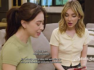 serene siren chloe surreal demi hawks seduce busty babe