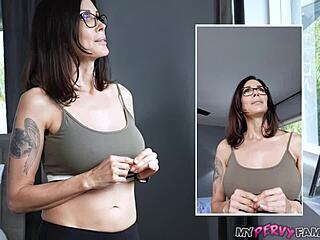 frustrated milf craves young stud's massive cock ride