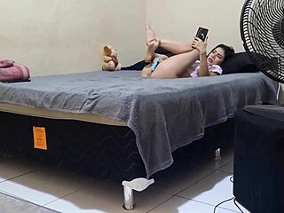 step-brother caught me masturbating to porn