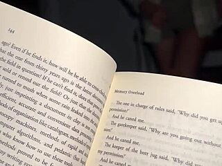Stepsis-Like Tease Rubs Wet Pussy Close-Up While I Read Seductively