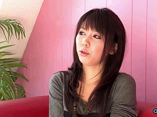 old guy roughly pounds young asian's puffy clit and small tits doggystyle