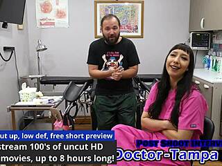 dr tampa's dirty foot fetish exam with selena sativa