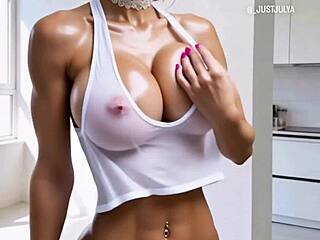 Ai Generated Big Boobs Bouncing Wild To Pulsing Dance Beats!