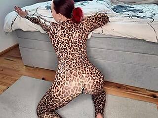 check out my new fetish outfit with tattoos and ass tease