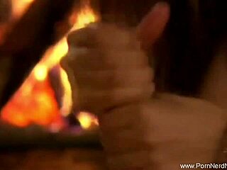 sensual asian milf teases with handjob cum
