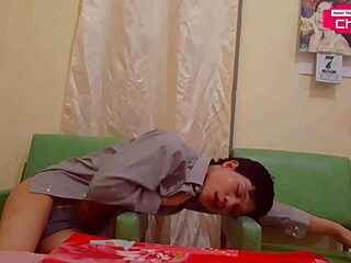 Horny Asian Fingering Food Masturbation Mannequin