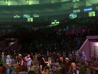 marissa pins john morrison in fetish wrestling clash!