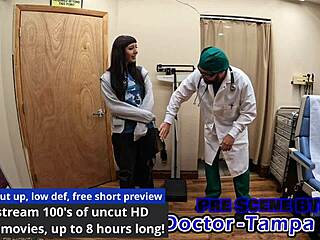 dr tampa's dirty foot fetish exam with selena sativa