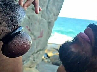 double anal pounding muscular brazilian babes beachside