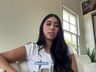 violet myers pushes deeper in backstage interracial casting