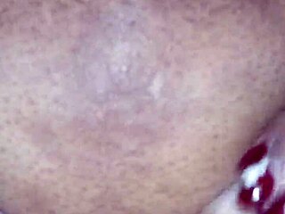 granny's fat ebony pussy soaks panties, needs big cock now!