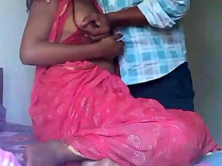 bhabi calls bf home alone for wild intense fucking session