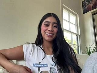 violet myers pushes deeper in backstage interracial casting