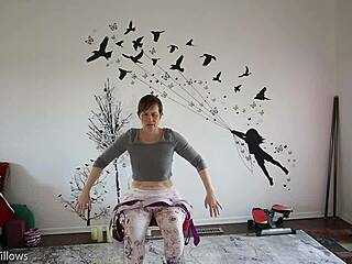 cute european milf wife yoga bends showing natural tits big ass fetish