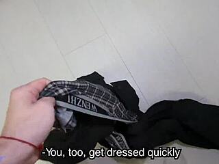 i caught friend's mom jerking now she takes my virginity pov