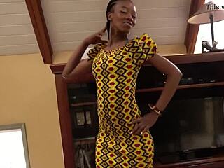 african ebony bombshell takes interracial facial deep