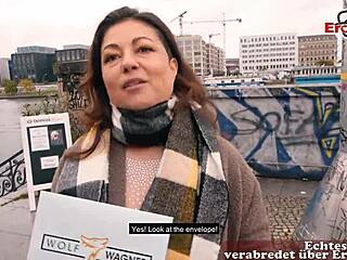 German Mature Housewife Picked Up For Street Fuck Adventure!