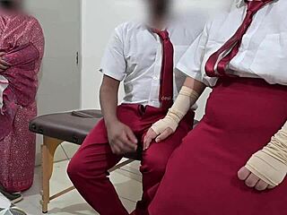 Students sneak sex right in front of teacher