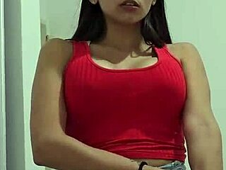 Big tits latina begs for hard cock