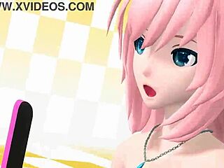 Hatsune Miku Luka nude dancehall mod boobs jiggle?