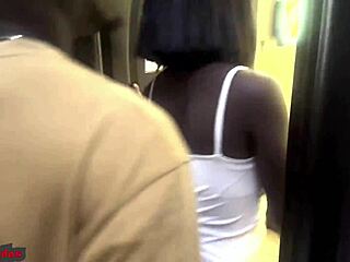 Ebony Slut's University Creampie After Big Cock Riding