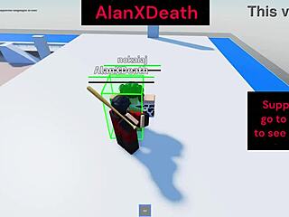 this roblox fighting game turns into public pussy riding action outdoors