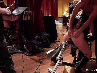Bound Babes Scream Through Anal Orgy BDSM Pain