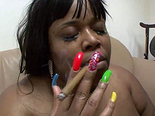 super-sized bbw ebony mizz fantastik auditions tiny white cock