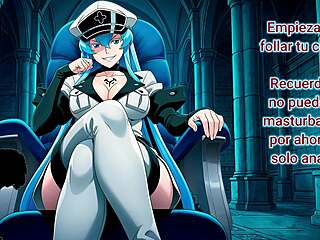 Esdeath joi turns subs into anal cum containers