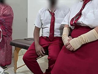 Students sneak sex right in front of teacher