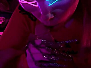 blonde stepsister's halloween trick turns into pov cum swallowing blowjob