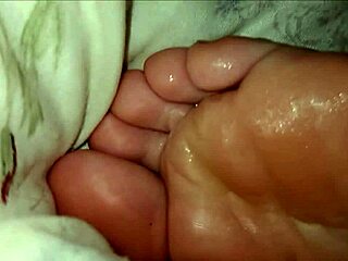 Girlfriend's Feet Worshipped Licked Sucked Lovingly