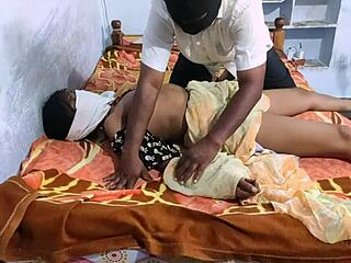 hey, check youranitha getting fucked hard in her indian village home