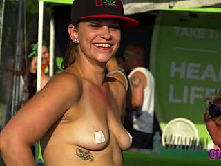 i saw rock fest flashers daytime sexy n real damn hot