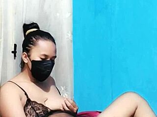My bikini dildo masturbation feels incredible