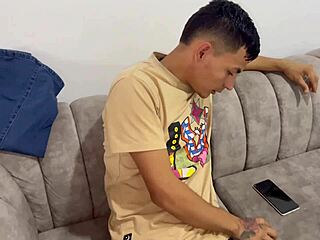 colombian babe with big natural tits gets fucked while cleaning house