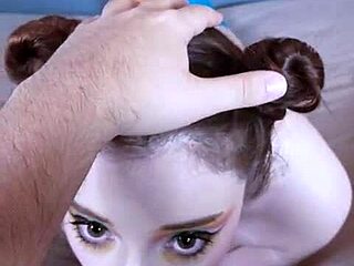 Pov deepthroat ball sucking facial explosion!